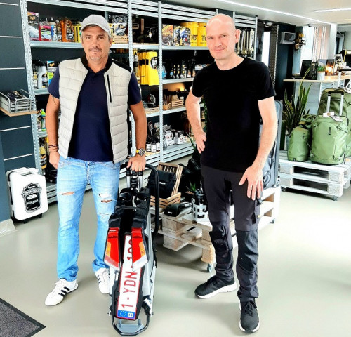 Jurgen De Rudder & Richard Virenque (7x eindwinnaar bergklassement Tour de France)